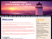Tablet Screenshot of lighthouseagc.org